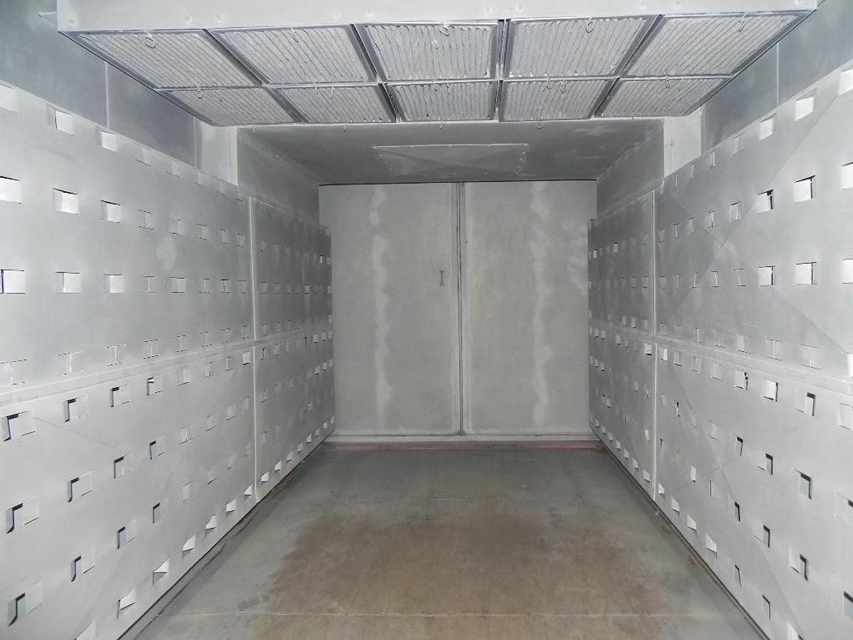 Used 72"W x 72"H x 132"L (11'), Wisconsin Walk-In Oven SWT-6116-E, 600°F, Electric, Powered Exhaust