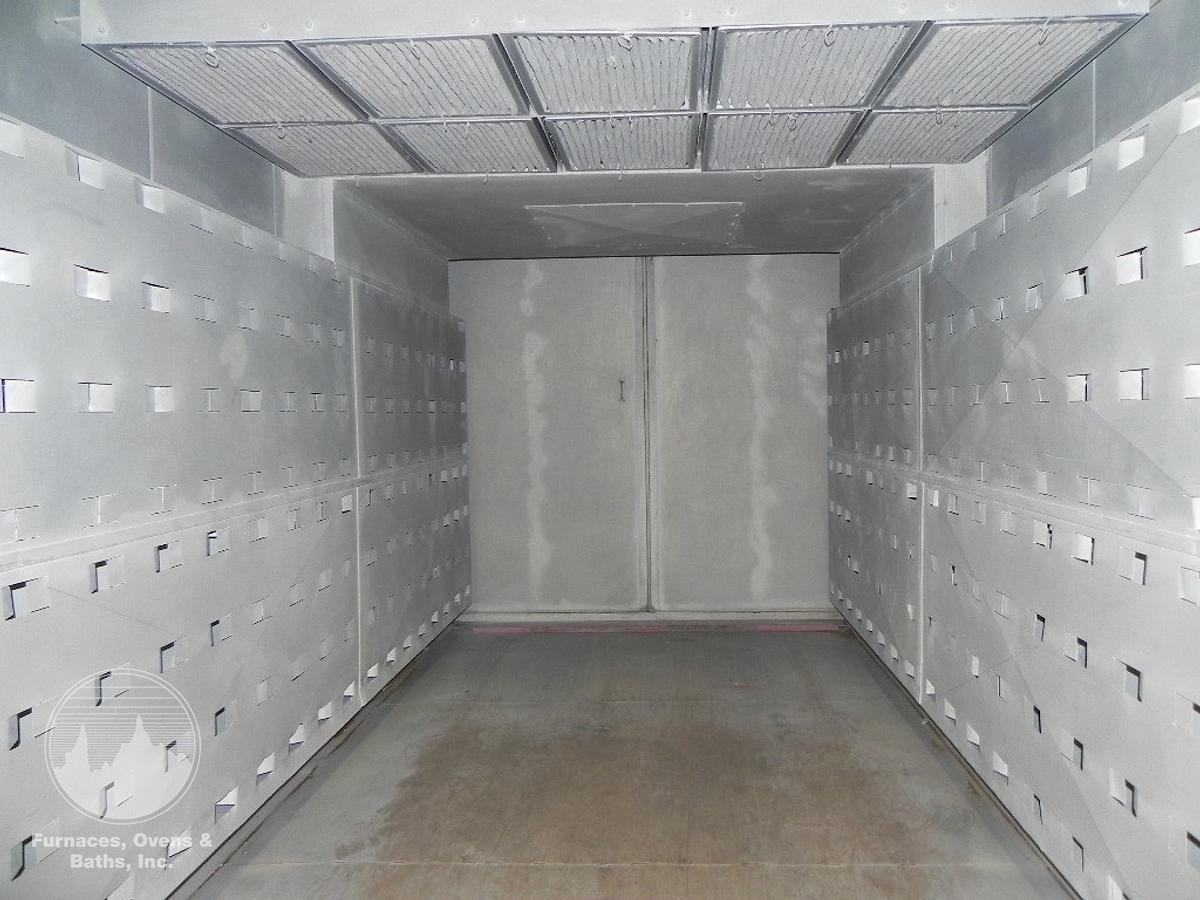 Used 72"W x 72"H x 132"L (11'), Wisconsin Walk-In Oven SWT-6116-E, 600°F, Electric, Powered Exhaust