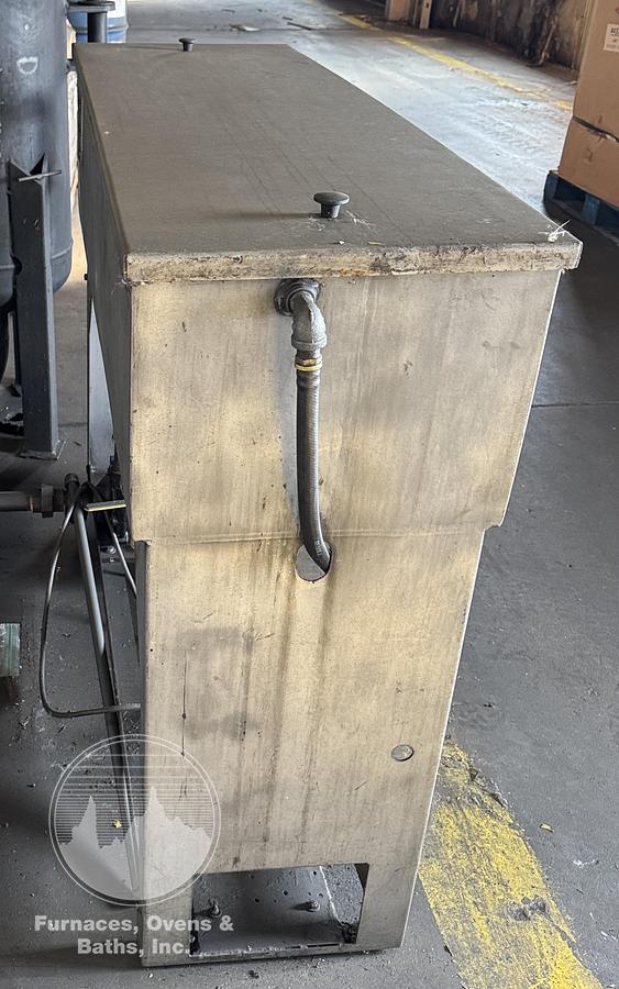 Used 36"W x 24" High, 3-Stage Continental Equipment Belt Washer, Gas Fired, Stainless Steel
