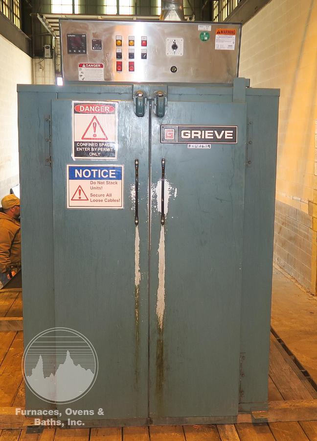 Used 36"W x 60"H x 48"L, Grieve, Electric Walk-In Oven, 350°F