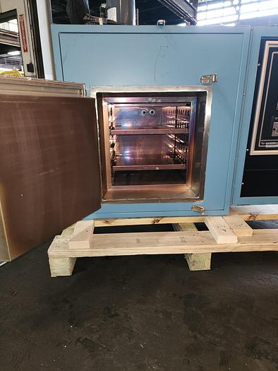 Used 16"W x 16"H x 13"L, Blue M CFD-10E-7 Bench Top Style, 1200°F, Electric