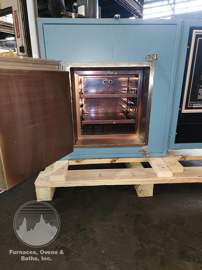 Used 16"W x 16"H x 13"L, Blue M CFD-10E-7 Bench Top Style, 1200°F, Electric