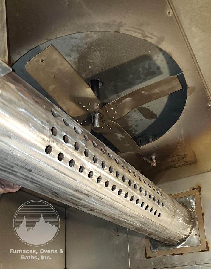 Used 72"W x 72"H x 72"L, JPW, Gas Fired Walk-In Oven, 500°F