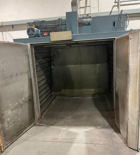 Used 72"W x 72"H x 72"L, Despatch Industries, 500-F, Gas Fired, Solvent Rated