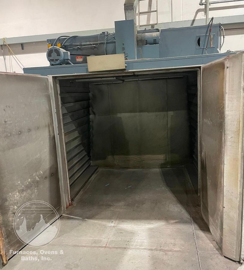 Used 72"W x 72"H x 72"L, Despatch Industries, 500-F, Gas Fired, Solvent Rated