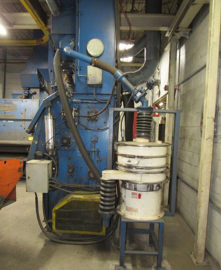 Used 2012 WHEELABRATOR SHOTPEEN TUMBLAST