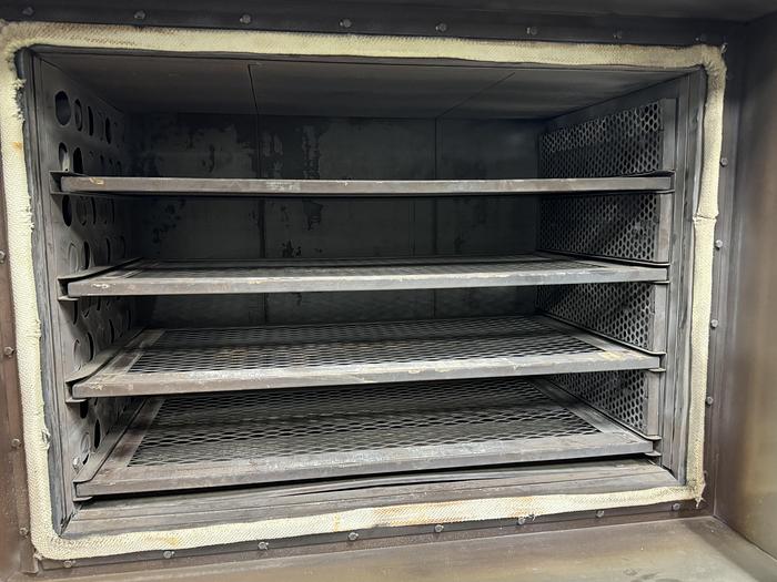Used 38"W x 26"H x 20"L Grieve HX-1250 Cabinet Oven, 1250°F, Electric