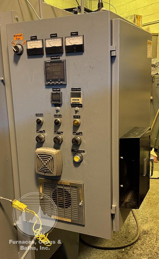 Used 48"W x 48"H x 96"L, Trent Box Temper Furnace, Electric, 1400°F