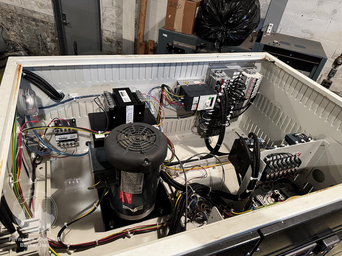 Used 48"W x 48"H x 24"L, Blue M DCW-326 Cabinet Oven, Stainless Steel Interior, 600°F, Power Exhuast