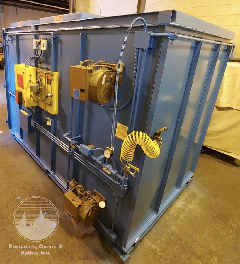 Used 60"W x 72"H x 88"L, Pollution Control Products PTR 222 5024 Burn-Off Oven, Natural Gas Fired