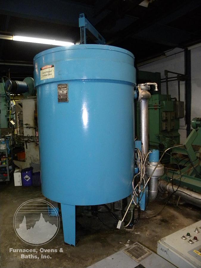 Used L&N/Lindberg Pit Nitrider, 28" Dia. x 48"Dp, Electric, 1200°F