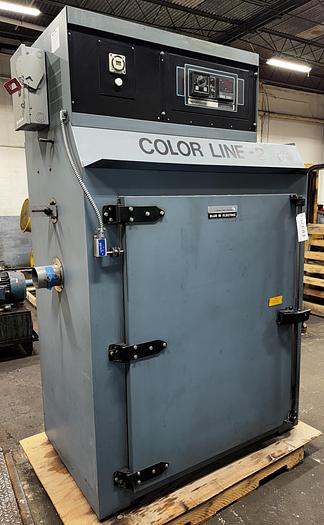 Used 36"W x 48"H x 24"L, Blue M DC-246G-ST350 Cabinet Oven, 600°F, Stainless Interior