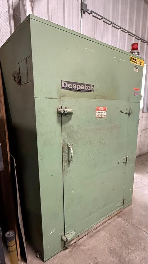 Used 38"W x 63"H x 38"L, Despatch Industries PWD2-52-1E, 650-F, Electric, Solvent Rated Walk-In Oven