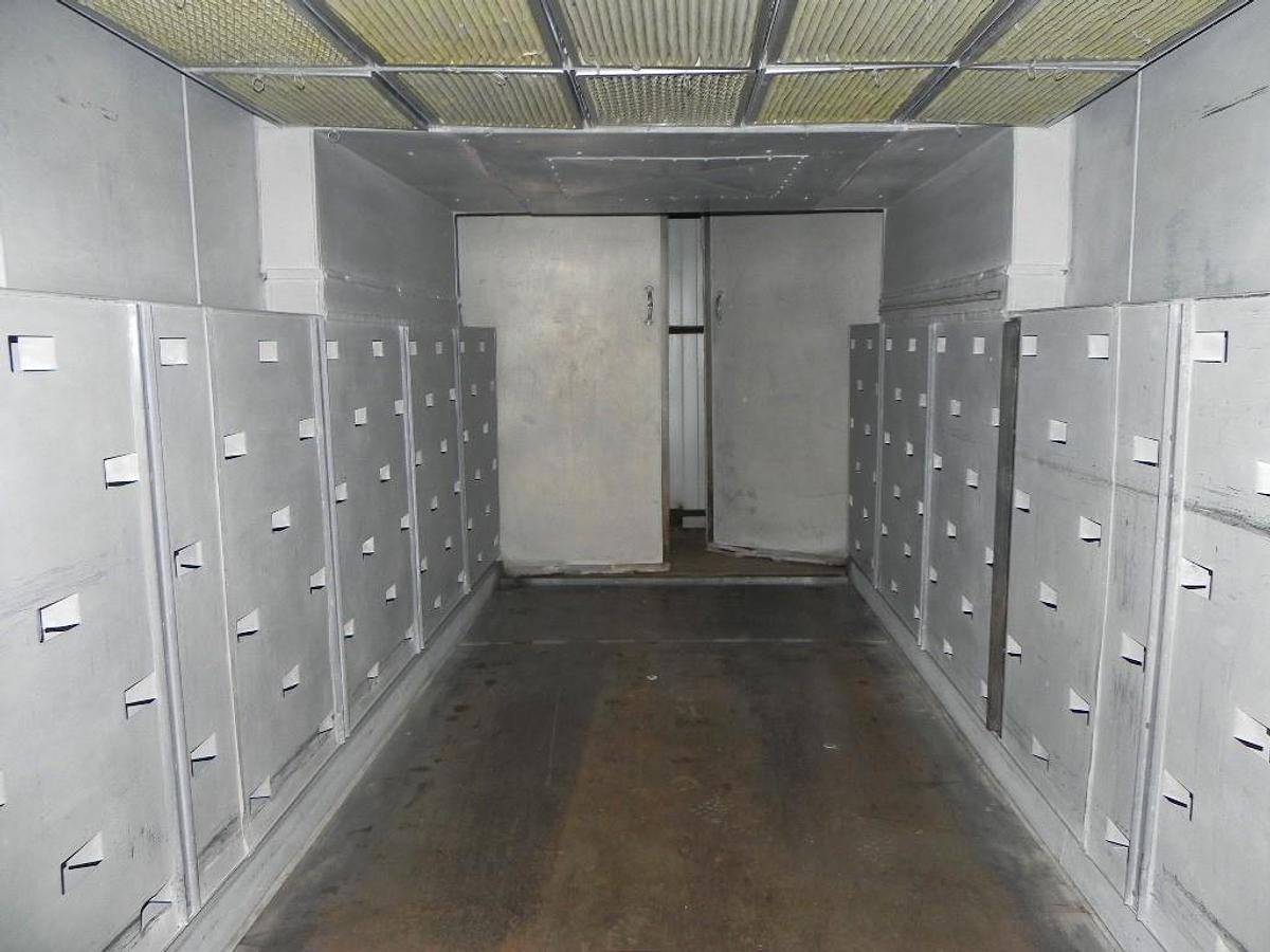 Used 72"W x 72"H x 168"L (14'), Lindberg Walk-In Oven 73-SH-7216872-6, 600°F, Electric, Powered Exhaust