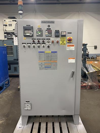 Used 72"W x 78"H x 120"L, Despatch PSD3-38S-G Walk-In Oven, 650°F, Gas Fired, Solvent Rated