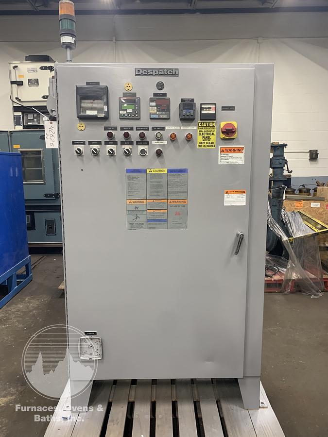 Used 72"W x 78"H x 120"L, Despatch PSD3-38S-G Walk-In Oven, 650°F, Gas Fired, Solvent Rated