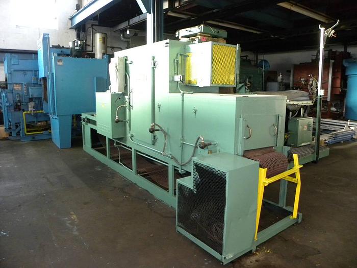 Used 18"W x 14"H x 10'L Grieve Belt Conveyor Oven, Electric, 500-F