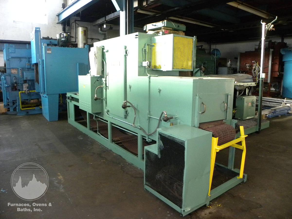 Used 18"W x 14"H x 10'L Grieve Belt Conveyor Oven, Electric, 500-F