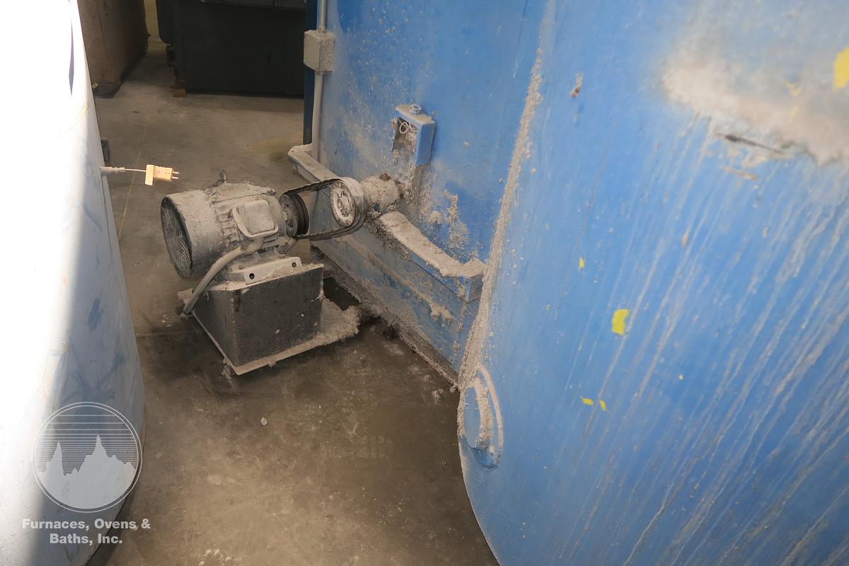 Used 38" Diameter x 48" Deep Lindberg 12-EC-3848-12 Pit Cyclone Pit Furnace, 1250°F, Electric