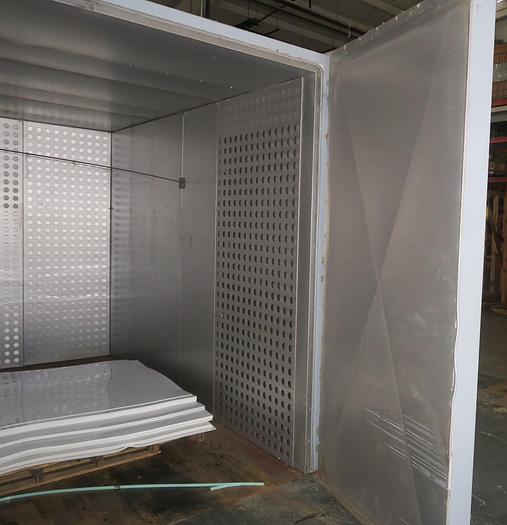 Used 96"W x 96"H x 144"L, JPW, 500°F, Gas Fired