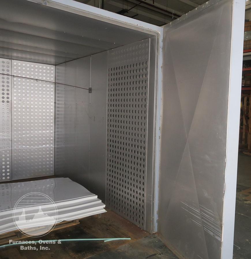 Used 96"W x 96"H x 144"L, JPW, 500°F, Gas Fired