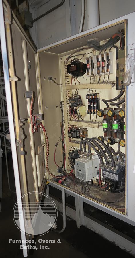 Used Surface Combustion Box Temper 36"W x 36"H x 72"L, Electric, 1250-F