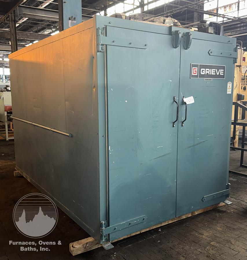 Used 60"W x 72"H x 96"L, Grieve B3-500 Electric Walk-In Oven, 500°F, Vacuum Ports
