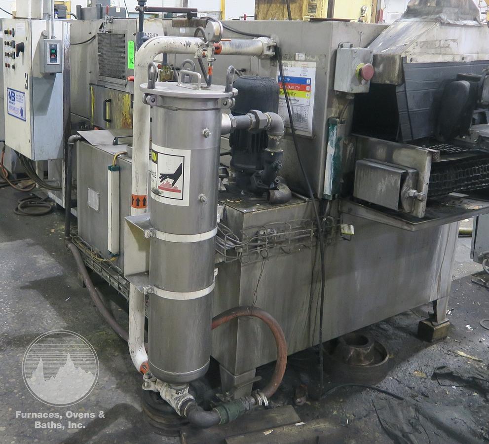 Used Midbrook Cyclone 24"W Stainless Belt Washer