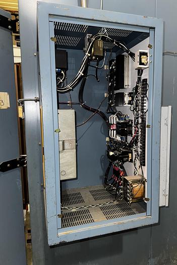 Used 48"W x 72"H x 48"L, Blue M DC-966 Cabinet Oven, 600°F, Stainless Interior