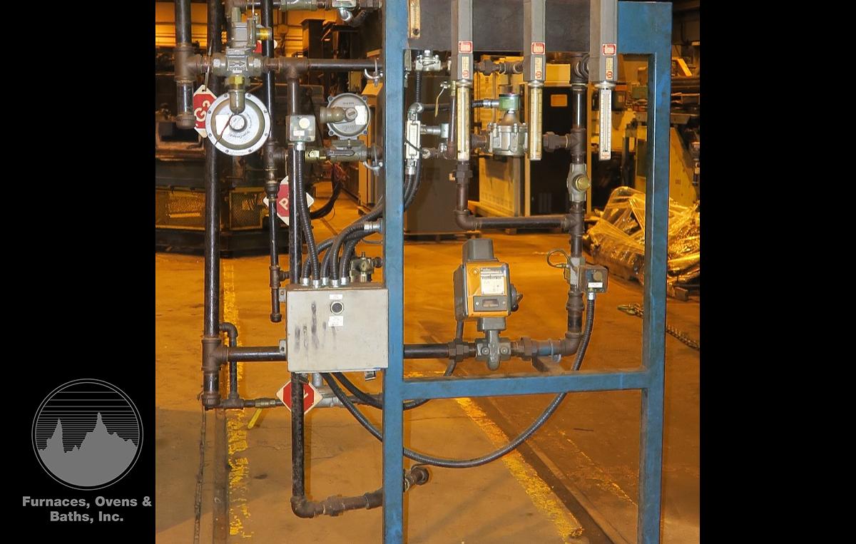 Used Lindberg Rotary Hearth Furnace 18"W x 9"H Opening x 50" Diameter, Electric, 1600°F