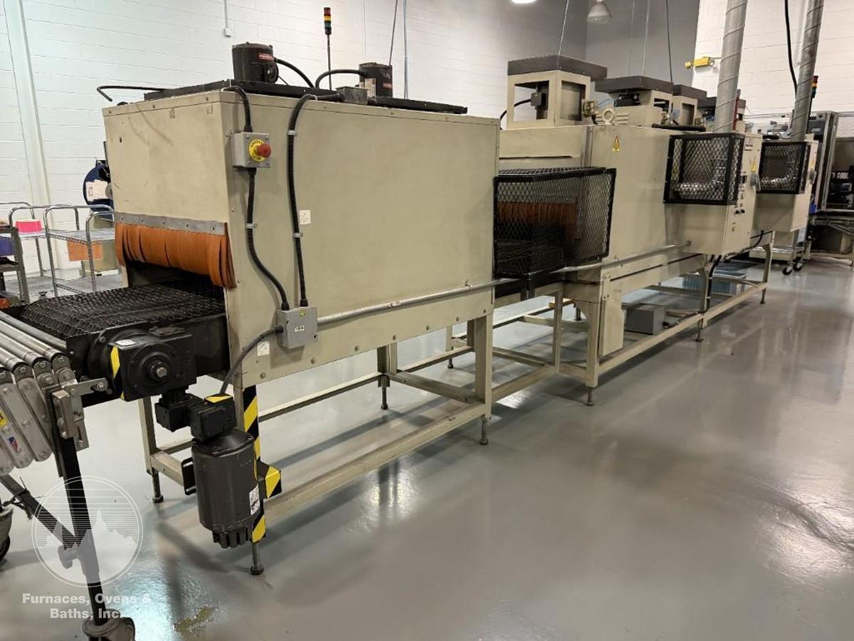 Used 24"W x 9" High x 15' Long, Wisconsin Belt Conveyor Oven, Electric, 850-F