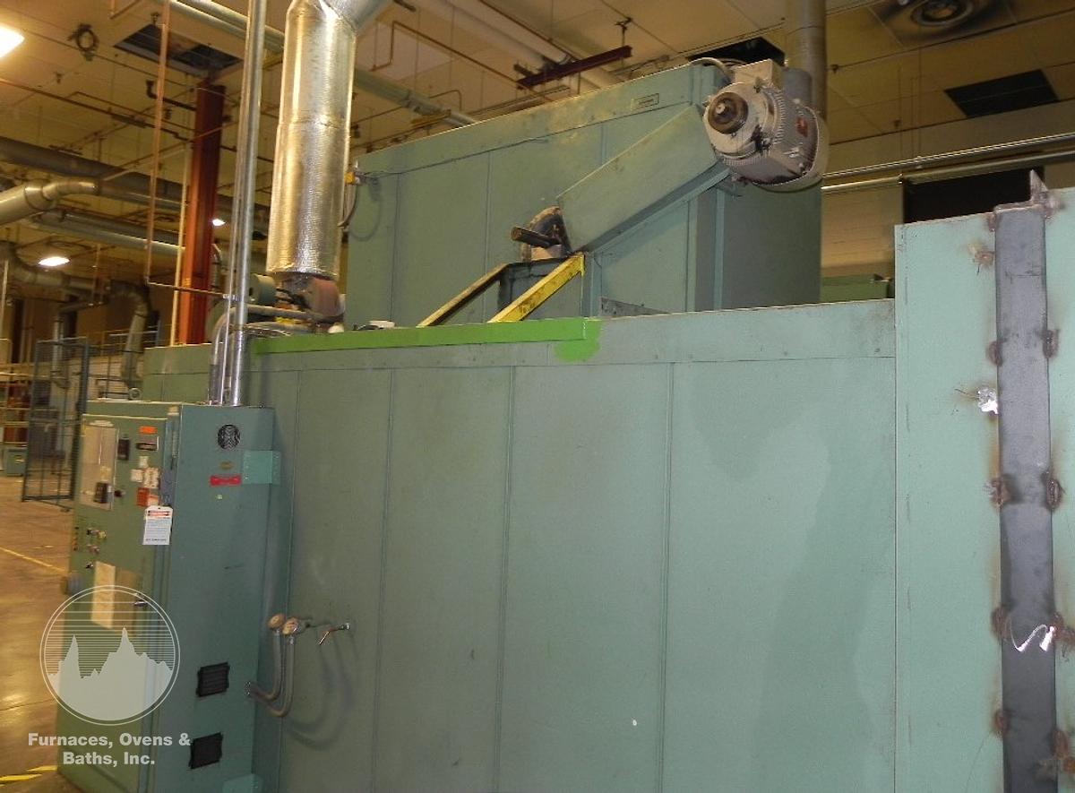 Used 72"W x 72"H x 168"L (14'), Lindberg Walk-In Oven 73-SH-7216872-6, 600°F, Electric, Powered Exhaust