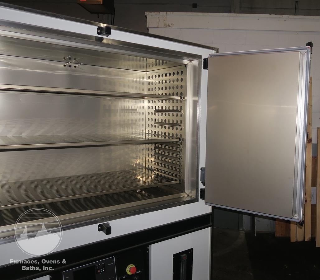 Used 48"W x 36"H x 24"L Blue M DCW-1406-E-F4T Cabinet Oven, 350°C/662°F, Electric