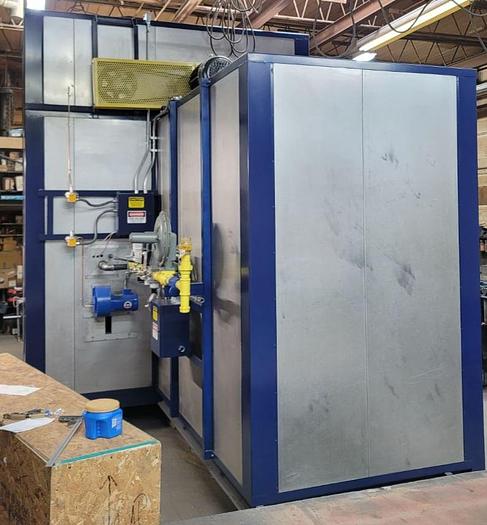 36"W x 72"H x 36"L x 4, Detroit Industrial, Gas Fired 4 Compartment Batch Oven