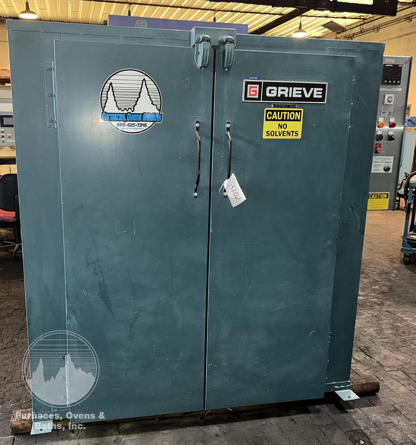 Used 48"W x 60"H x 48"L, Grieve TB-500, Electric, 550-F, w/Cart
