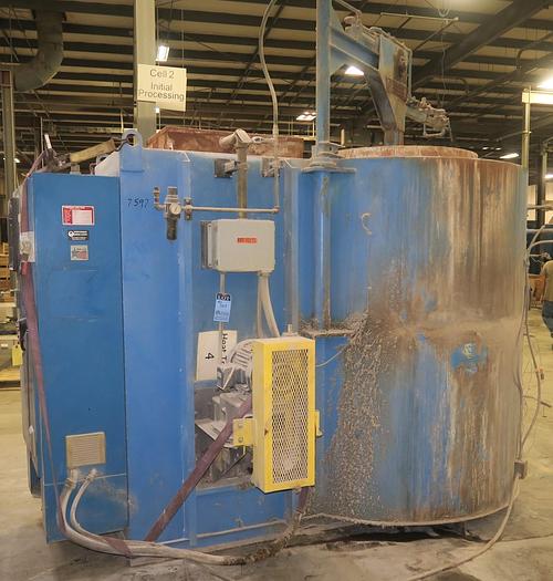 Used Wisconsin Oven Pit Furnace 38" x 48", Electric, 1250°F