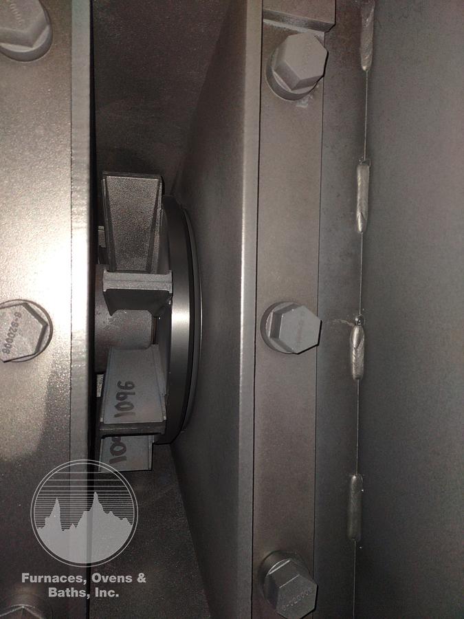 Used Pangborn 4LK 48" Table Bast, Dual Wheel Includes Dust Collector