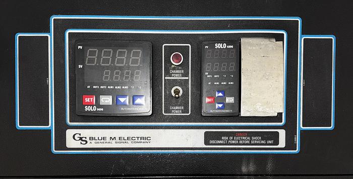 Used 36"W x 48"H x 24"L, Blue M DC-246G Cabinet Oven, 600°F, Stainless Interior