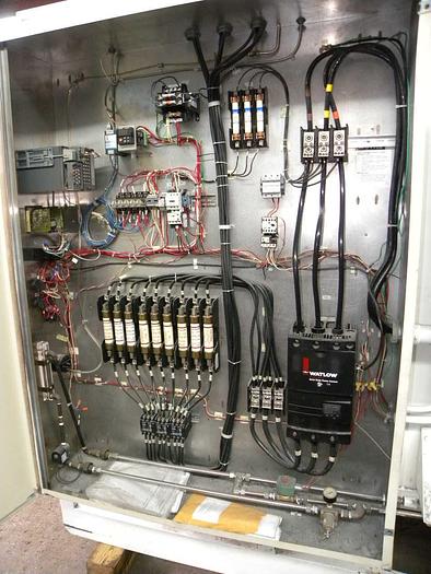 Used Grieve Modified ID-1250 Atmosphere Box Temper, 72"W x 42"H x 78"L, Electric, 1250°F