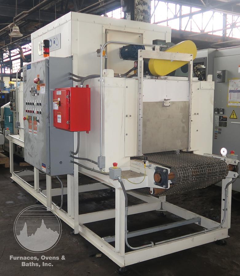 Used 24"W x 18" High x 120" Long, Lewco Belt Conveyor Oven, Electric, Class A, 500-F
