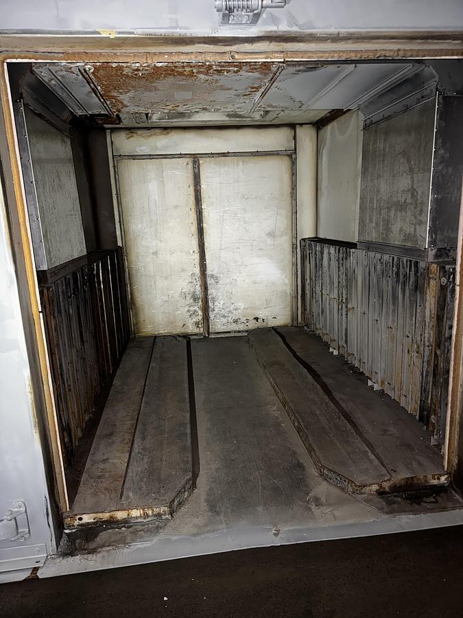 Used 72"W x 78"H x 120"L, Despatch PSD3-38S-G Walk-In Oven, 650°F, Gas Fired, Solvent Rated