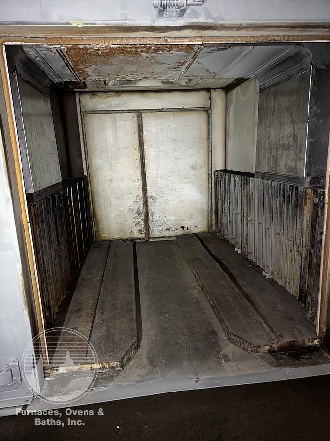 Used 72"W x 78"H x 120"L, Despatch PSD3-38S-G Walk-In Oven, 650°F, Gas Fired, Solvent Rated