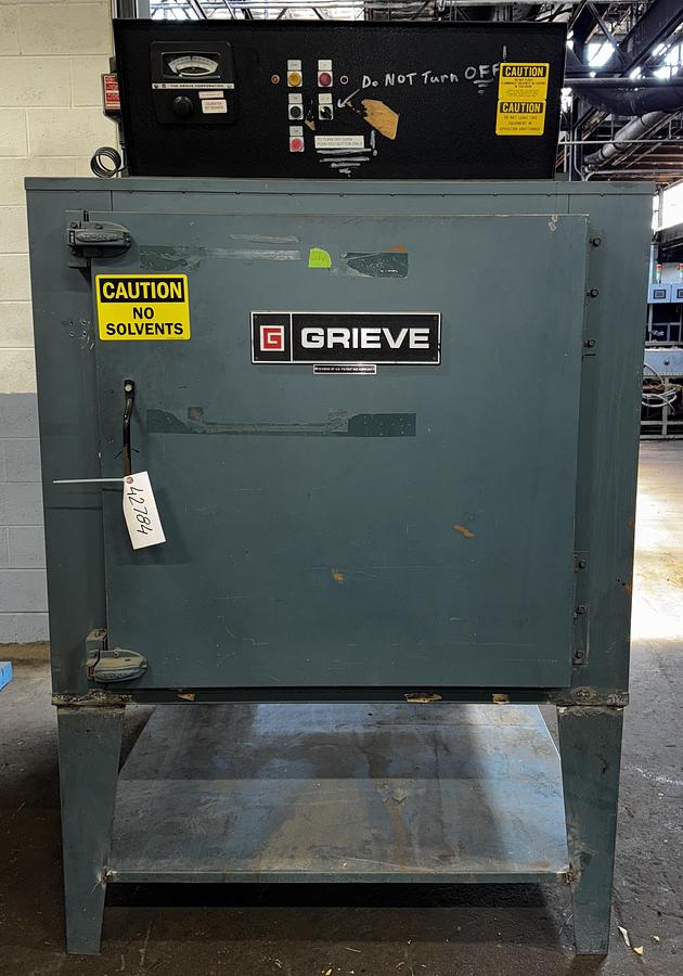 Used 36"W x 36"H x 48"L Grieve AG-500, Electric, 500-F