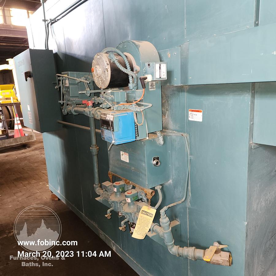 Used 60"W x 72"H x 72"L Grieve WRH 566-800 Gas Fired Walk-In Oven, 800°F