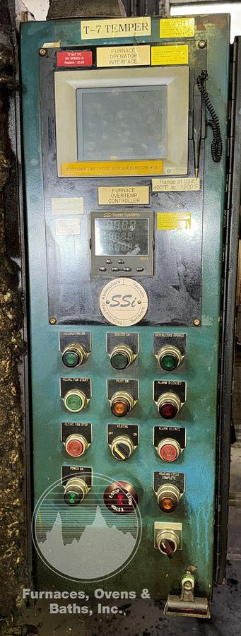 Used 36"W x 36"H x 48"L, J.L. Becker, 1400°F, Gas Fired, Fiber Lined, AMS 2750H