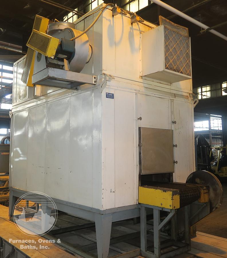 Used Jensen Industries Conveyor Oven, 18"W x 23"H x 12'L, Gas Fired, 550°F