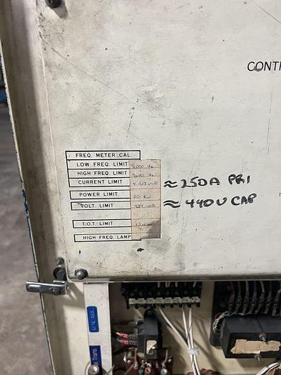 Used Vacuum Industries Vacuum Induction Melting, VIM, Inductotherm VIP Power-Trak 20-96