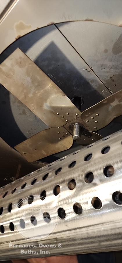 Used 72"W x 72"H x 72"L, JPW, Gas Fired Walk-In Oven, 500°F