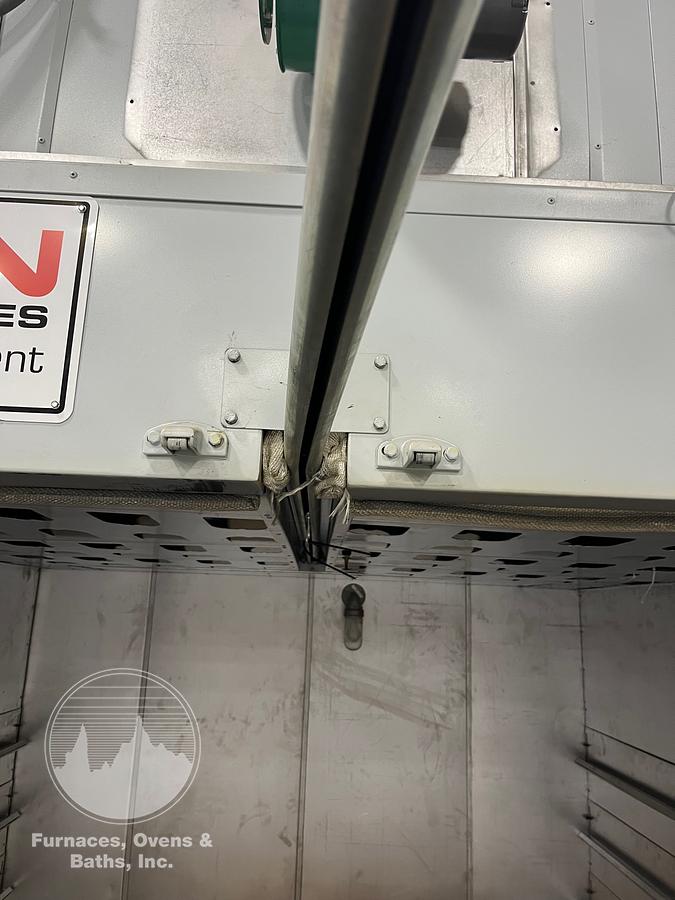 Used 98"W x 80"H x 96"L, Jensen Industries, 500-F, Gas Fired, Solvent Rated