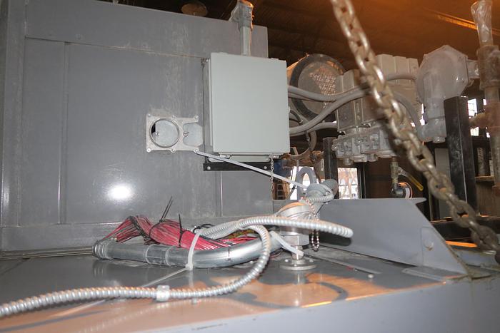 Used 72"W x 72"H x 84"L, Wisconsin, 500°F, Gas Fired
